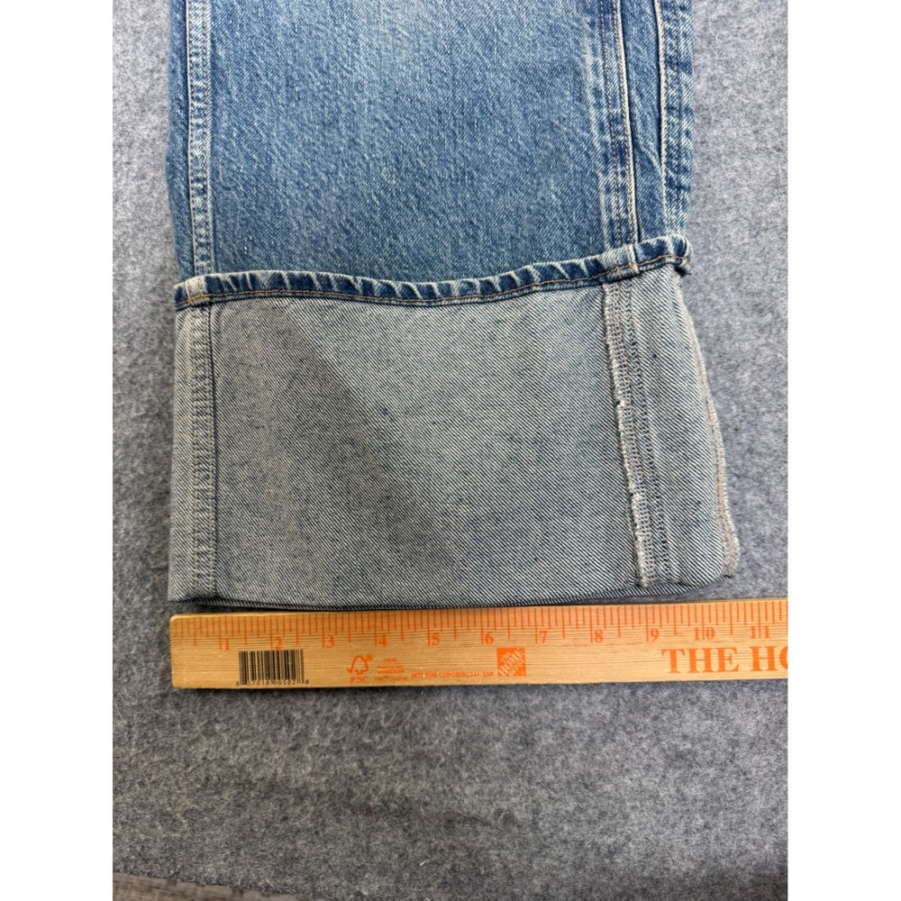 We The Free Final Countdown Low Rise Cuffed Boyfriend Jeans Blue 26 - Picture 9 of 10